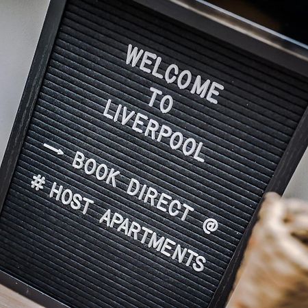 Host Apartments - Contemporary 3 Bed Apt With Balcony - Perfect For Long Stays Liverpool Zewnętrze zdjęcie