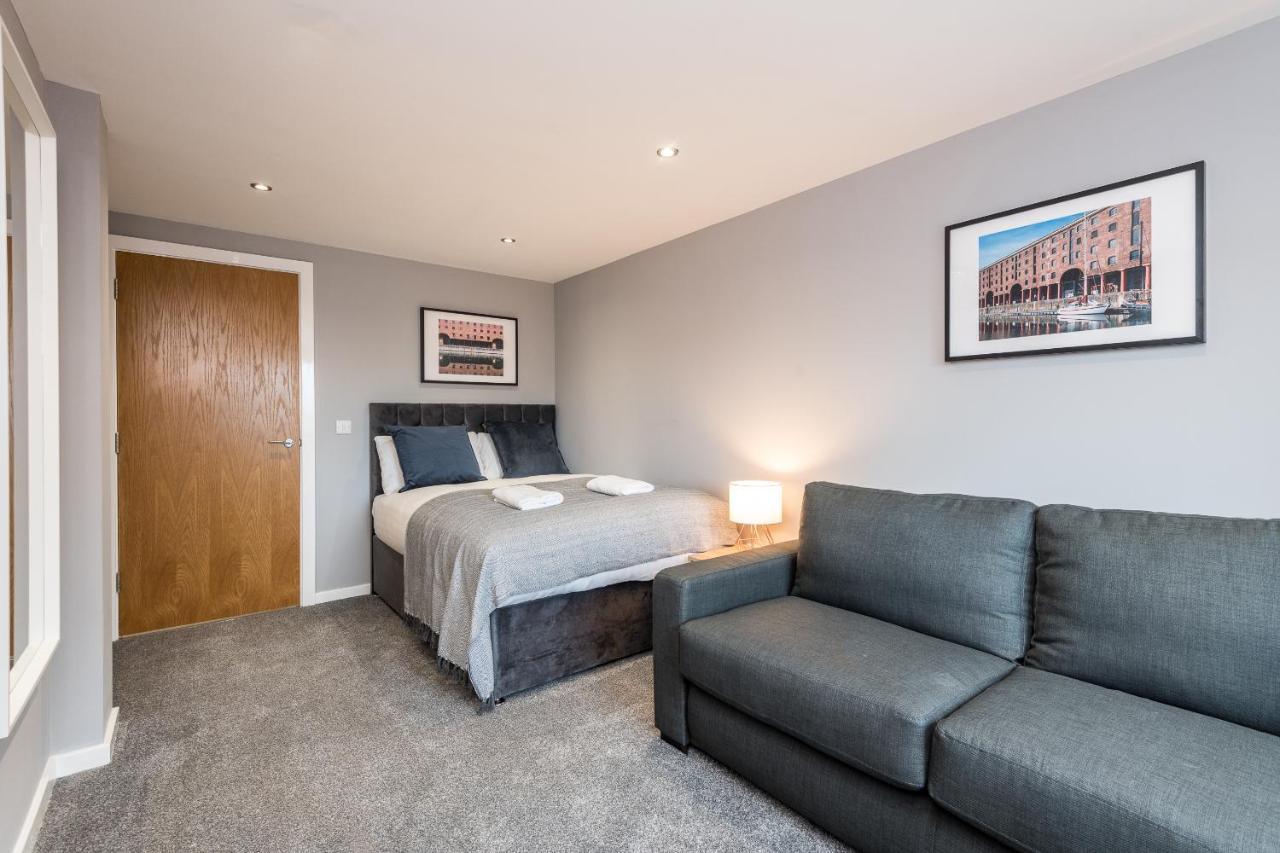 Host Apartments - Contemporary 3 Bed Apt With Balcony - Perfect For Long Stays Liverpool Zewnętrze zdjęcie