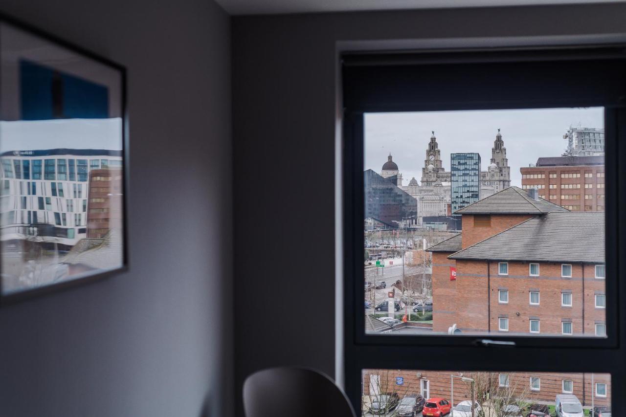 Host Apartments - Contemporary 3 Bed Apt With Balcony - Perfect For Long Stays Liverpool Zewnętrze zdjęcie
